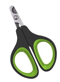 Pet Life 'Mini Razor' Grooming Pet Nail Clipper for Small Breeds Puppies and Cats - Green