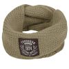 Touchdog Heavy Knitted Winter Dog Scarf - Khaki