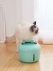 Pet Life 'Moda-Pure' Ultra-Quiet Filtered Dog and Cat Fountain Waterer - Green