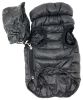 Pet Life 'Pursuit' Quilted Ultra-Plush Thermal Dog Jacket - Black - X-Small