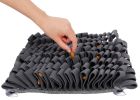 Pet Life 'Sniffer Grip' Interactive Anti-Skid Suction Pet Snuffle Mat - Grey