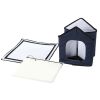 Pet Life "Hush Puppy" Electronic Heating and Cooling Smart Collapsible Pet House - Navy - Small