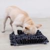 Pet Life 'Sniffer Grip' Interactive Anti-Skid Suction Pet Snuffle Mat - Grey