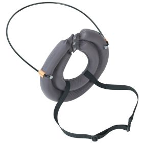 Dog Anticollision Coil Ring Pet Collar (Option: Grey-XXL)